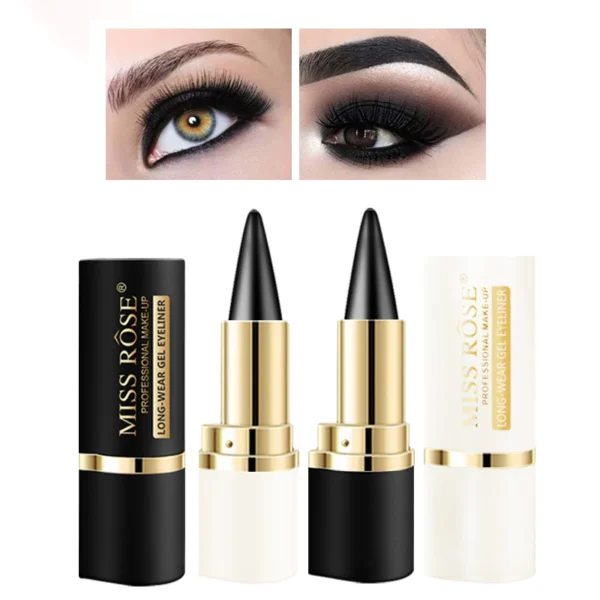 Creamy Eyeliner Pencil – Easy Coloring, Sweat-Proof, Smooth Application